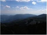 Planina Ravne - Jamarski bivak na Dleskovški planoti